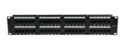2U Networking Rackmount 48 port Cat6a Patch Panel, 110 Type 2U Bracket Included