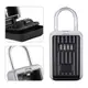 EZmakeit-key021 行李樣密碼鎖藏鑰匙盒子