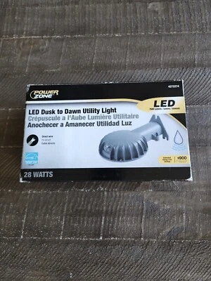 PowerZone - LED Dusk to Dawn Utility Light [28w] - 810055016051