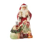 Jim Shore Heartwood Creek - Santa with Pets