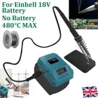 For Einhell 18V Battery Cordless Welding Soldering Iron Station Portable Tools