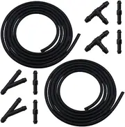 SING F LTD 10x Car Windscreen Washer Hose Pipe Kit Windscreen Washer Hose for Most Car Windshield Fluid Tubing
