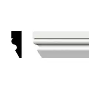 Ekena Millwork Siding Trim 1.75"W Shingle Moulding PVC (12-Pack) Exterior White
