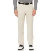 Men's MotionFlux 360 Golf Performance Flat Front Pant Size 42 Beige