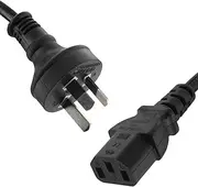 5m AU 3 Pin to IEC Kettle Plug 240V 10A Mains Power Lead Cable Cord