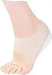 BUTIFULSIC Invisible Silicone Heightening Insoles Heel Lift Inserts for Sneakers Boots Casual Shoes Comfortable Shoe Pads for Height Increase for Friends Family