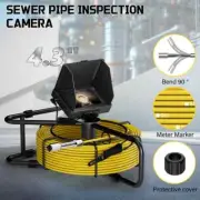 Sewer Camera 4.3 In LCD Monitor 65.6FT/20M HD Drain Pipe Inspection Camera