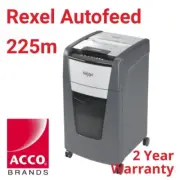 Rexel Optimum Autofeed Shredder 225M Micro Cut Brand New Rexel Official Stockist