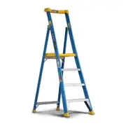 BAILEY P1504 Platform Step Ladder 1.2m Fibreglass 150kg Industrial FS14071