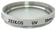 Ze 30mm UV Camera/Video Lens Filter (Silver)