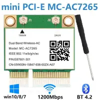 在飛比找蝦皮購物優惠-【熱銷】無線網卡intel 8265 7265AC 7260