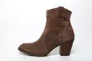 Paul Green Women's Suede Brown Jax Booties N5551 Size 9.5 US