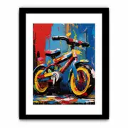 Cycle Toy Framed print Art Poster