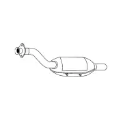 Redback Underfloor Catalytic Converter for Peugeot 206 2D S16 2.0L 2003-2007