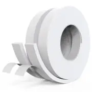 White Foam Tape Self Adhesive Weather Stripping, High Density Foam Tape Reduc...