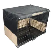 36" Pet Dog Crate with Waterproof Cover