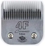 Detachable Ceramic Blade - Size 4F Blade 3/8", Made of High-Tech Ceramic Materials, Compatible with Most Andis, Oster, Wahl A5 Clippers