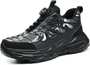 [Generic] Safety Trainers Men Lightweight Steel Toe Cap Shoes Puncture Proof Comfortable Industrial Construction Work Footwear