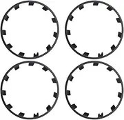 Compatible for Tesla Model Y 21 Inch Rim Wheel Hub Protection ABS Wheel Guard Covers Accessories Auto Exterior Patch Protectors 2018-2024(Matte Black)