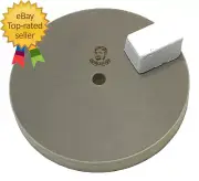 6" (3/4" Width) Leather Honing/Stropping Wheel - Fits 1/2" Arbor - Buffing Compo