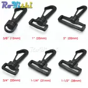 10pcs Plastic Swivel Snap Hooks Hardware Side Release Buckle Paracord Backpack