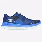 Skechers Go Run Razor Excess Womens Fitness Gym Running Sports Shoes Black