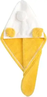WOONEKY Hair Drying Hat Comfortable Wet Hair Wrap Towel Lightweight Fleece for Fast Drying for Home Travel