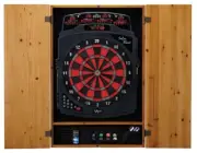 Viper Metropolitan Soft Tip Oak Dartboard Cabinet w/ FREE Shipping