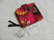 Vera Bradley CARNABY Mini ZIP WALLET Compact FOR Purse TOTE Backpack NWT