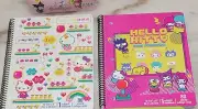 hello kitty spiral notebook x 2