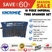 KINCROME TUBE SPANNER SET - 10 PIECE 25301