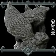 GRIFFON - Miniature - All Sizes | Dungeons and Dragons | Pathfinder | War Gamin