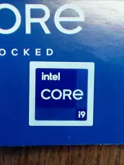 New Genuine Intel Core i9 Inside Case Badge Sticker (11th 12th 13th 14th Gen)