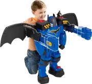 Imaginext DC Super Friends Batbot Xtreme Robot Playset 30" Figure & Accessor...