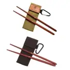 Outdoor Camping Folding Chopsticks Telescopic Chopsticks Tableware Chopsticks