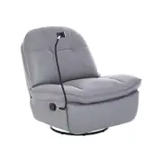 Levede Swivel Recliner Armchair Grey