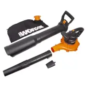Worx WG518 12 Amp Electric Leaf Blower Mulcher Vacuum 400 CFM - Great Condition!