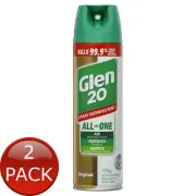 2 x Glen20 Spry Original Scent 175G
