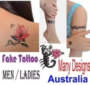 Costume Party Body Art Temporary Fake Water Transfer Proof Tattoo Tatoo Sticker