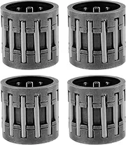 4 Piece Piston Pin Bearing Chainsaw Bearing Piston Pin Needle Cage 9512 003 3061 Compatible with Stihl MS440 044 MS460 046 MS441 MS362 12 x 14 x 15 mm