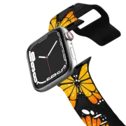 Apple Watch Series 4-6, SE (44mm) Impact Band Monarca by Sofia Castellanos
