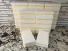 30 PACK YELLOW Magic Melamine Sandwich Sponge Eraser Heavy Duty Extra Durable