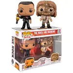 柴寶趣 FUNKO POP 2PK 2PACK WWE 摔角 巨石強森 瘋狂的類人克 ROCK MANKIND 雙人組