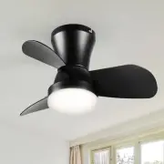 Ceiling Fans with Lights and Remote, 22 inch Low Profile Ceiling Fan with Lig...