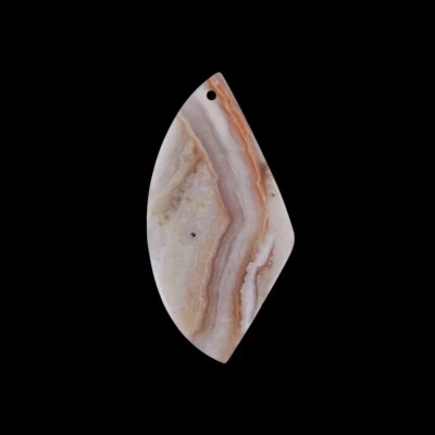 Morocco Crazy Agate 55x27x5 mm Pendant bead GH814003
