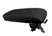 Console Lid Pull Over Cover Leather for Lexus ES350 2010-2012 Green Stitch