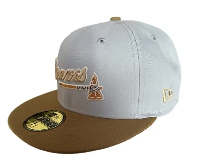 Atlanta Braves AUTUMN STORM NEW ERA 59FIFTY - Size 7 1/2