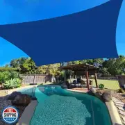 ECOOPTS 8'x8' HDPE Sun Shade Sail Rectangle Canopy Shades for Outdoor Patio P