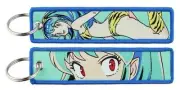 Pinstant Urusei Yatsura Lum the Invader Girl Anime Manga Keychain Key Tag Cha...