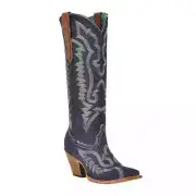 Corral Ladies Embroidered Blue Denim Western Boots Z5226